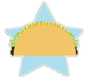 Ted's Tasty Taco Truck Logo